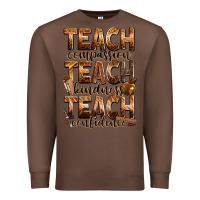 Chestnut teach compassion teach kindness teach confidence Premium Sweatshirt - Zillion Design Studio