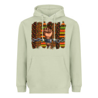 Matcha black history brushstroke Heavyweight Hoodie - texasbilliewilder