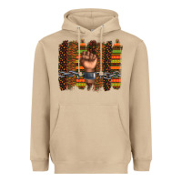 Mushroom black history brushstroke Heavyweight Hoodie - texasbilliewilder
