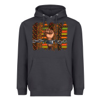 Smoke black history brushstroke Heavyweight Hoodie - texasbilliewilder