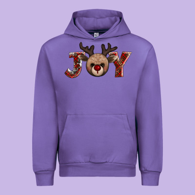 Joy Reindeer Urban Hoodie Designed By Adodesignshop