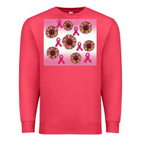 Cardinal breast cancer awareness sunflower Premium Sweatshirt - RanaPortraitStore