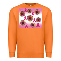 Carrot breast cancer awareness sunflower Premium Sweatshirt - RanaPortraitStore