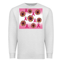 Oatmeal Heather breast cancer awareness sunflower Premium Sweatshirt - RanaPortraitStore