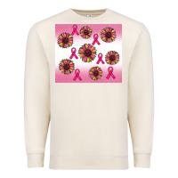 Sandshell breast cancer awareness sunflower Premium Sweatshirt - RanaPortraitStore