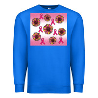 True Royal breast cancer awareness sunflower Premium Sweatshirt - RanaPortraitStore