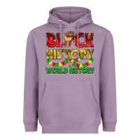 Lavender black history is world history Heavyweight Hoodie - texasbilliewilder