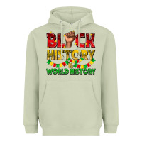 Matcha black history is world history Heavyweight Hoodie - texasbilliewilder