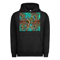 Pigment Black indian headdress Urban Hoodie - Artiststas