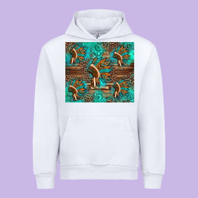 Indian Headdress Urban Hoodie Designed By Artiststas