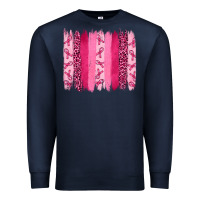 Navy breast aweraness brushstrokes Premium Sweatshirt - RanaPortraitStore