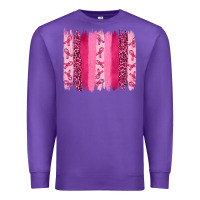 Purple breast aweraness brushstrokes Premium Sweatshirt - RanaPortraitStore