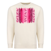 Sandshell breast aweraness brushstrokes Premium Sweatshirt - RanaPortraitStore