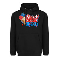 Black sweet land of liberty Heavyweight Hoodie - Zillion Design Studio