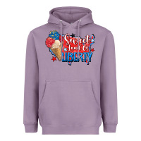 Lavender sweet land of liberty Heavyweight Hoodie - Zillion Design Studio