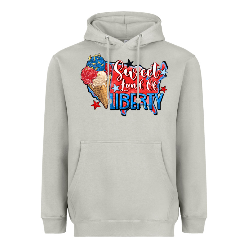 Sweet Land Of Liberty Heavyweight Hoodie by Zillion Design Studio | Teevron