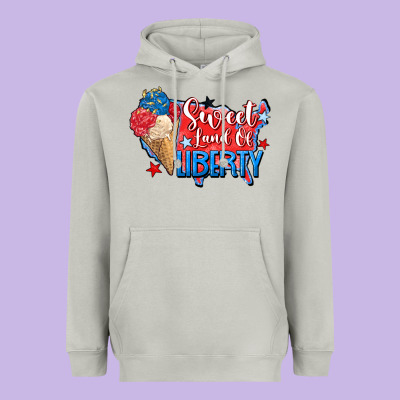 Sweet Land Of Liberty Heavyweight Hoodie Designed By Zillion Design Studio