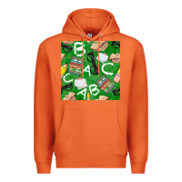 Carrot english class seamless pattern Premium Hoodie - BundleAndBundleShop