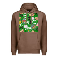 Chestnut english class seamless pattern Premium Hoodie - BundleAndBundleShop