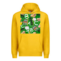 Lemon english class seamless pattern Premium Hoodie - BundleAndBundleShop