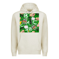 Oatmeal Heather english class seamless pattern Premium Hoodie - BundleAndBundleShop