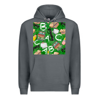 Rock english class seamless pattern Premium Hoodie - BundleAndBundleShop