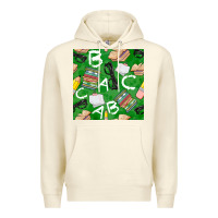 Sandshell english class seamless pattern Premium Hoodie - BundleAndBundleShop