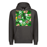 Smoke english class seamless pattern Premium Hoodie - BundleAndBundleShop