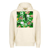 Tofu english class seamless pattern Premium Hoodie - BundleAndBundleShop