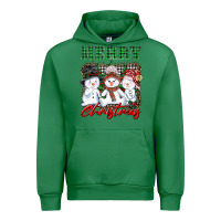 Emerald merry christmas snowman Urban Hoodie - AdoDesignShop