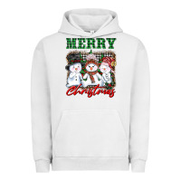Pigment Lunar Rock merry christmas snowman Urban Hoodie - AdoDesignShop
