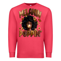 Cardinal melanin poppin Premium Sweatshirt - Zillion Design Studio