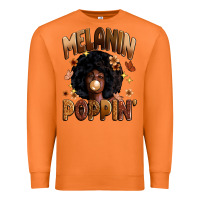 Carrot melanin poppin Premium Sweatshirt - Zillion Design Studio