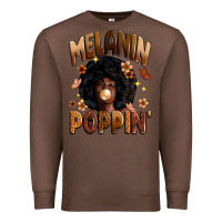 Chestnut melanin poppin Premium Sweatshirt - Zillion Design Studio