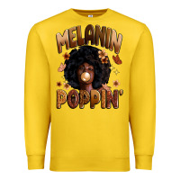 Lemon melanin poppin Premium Sweatshirt - Zillion Design Studio