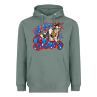 Sage oh my stars pig Heavyweight Hoodie - Zillion Design Studio