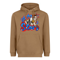 Toasted Coconut oh my stars pig Heavyweight Hoodie - Zillion Design Studio