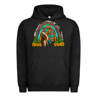 Pigment Black indian headdress cactus and sunflowers rainbow Urban Hoodie - Artiststas