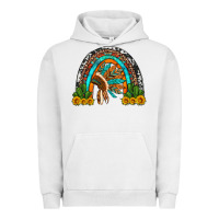 Pigment Lunar Rock indian headdress cactus and sunflowers rainbow Urban Hoodie - Artiststas