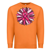 Carrot breast awareness cancer pink sunflower Premium Sweatshirt - RanaPortraitStore
