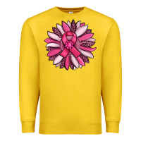 Lemon breast awareness cancer pink sunflower Premium Sweatshirt - RanaPortraitStore