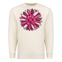 Sandshell breast awareness cancer pink sunflower Premium Sweatshirt - RanaPortraitStore
