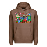Chestnut christmas stitch coffee Premium Hoodie - Jasminsmagicworld