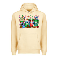 Pina Colada christmas stitch coffee Premium Hoodie - Jasminsmagicworld