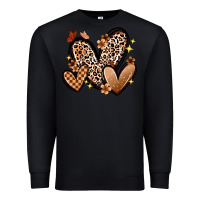 Black melanin hearts Premium Sweatshirt - Zillion Design Studio