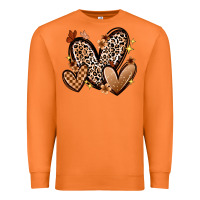Carrot melanin hearts Premium Sweatshirt - Zillion Design Studio