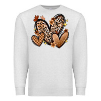 Oatmeal Heather melanin hearts Premium Sweatshirt - Zillion Design Studio