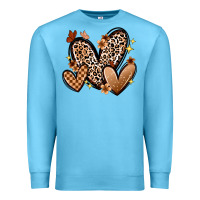 Ocean Blue melanin hearts Premium Sweatshirt - Zillion Design Studio