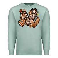 Seafoam melanin hearts Premium Sweatshirt - Zillion Design Studio