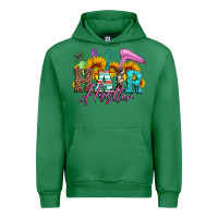 Emerald hair hustler hairstylist Urban Hoodie - Artiststas